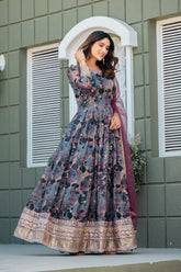 Silken Majesty Gown LXGW0063